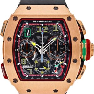 Richard Mille Automatic Winding Rose Gold Split Chronograph Open-Work Dial | RM65-01 (2)