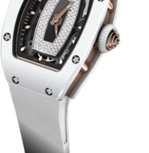 Richard Mille Automatic Winding White Ceramic Diamond Bezel Diamond Jasper Mother of Pearl Dial | RM07-01 (17)