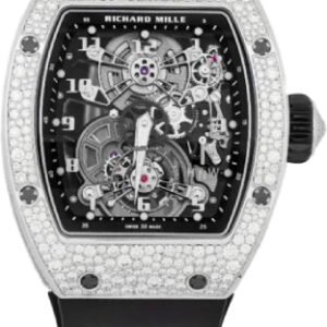 Richard Mille Chronograph Tourbillon White Gold Diamond Bezel 48mm Openworked Dial | RM17-01 (3)