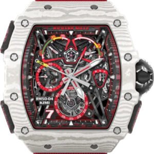 Richard Mille Kimi Räikkönen Tourbillon Split Seconds Chronograph Limited Edition 50mm Openworked Dial | RM50-04