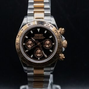 Seikomod Two Tone Chronograph