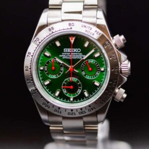 Seikomod Daytona Green Dial Edition