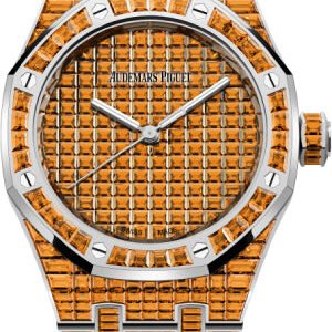 Audemars Piguet Royal Oak Selfwinding Orange Spessartite 37mm "50th Anniversary" White Gold Orange Dial | 15554BC.SE.1274BC.01