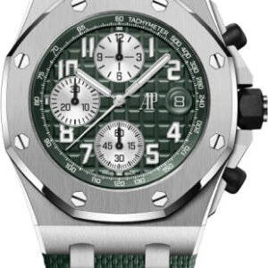 Audemars Piguet Royal Oak Offshore 42mm Chronograph Titanium Green | 26238TI.OO.A056CA.01