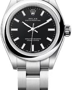 Rolex Oyster Perpetual 28 Black Dial Oyster bracelet - 276200 - 2025