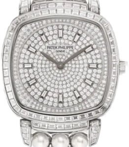 Patek Philippe Gondolo Ladies White Gold Diamond Set Dial | 7042/100G-001