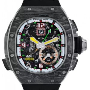 Richard Mille Manual Winding Tourbillon "Vibrating Alarm" ACJ Titanium/Carbon RM 62-01 - BRAND NEW