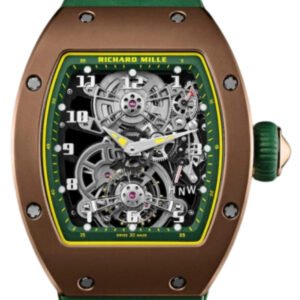 Richard Mille Manual Winding Tourbillon Brown Cermet Ceramic/Titanium RM 17-01 - BRAND NEW