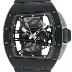 Richard Mille Manual WInding Yohan Blake Grey Edition Black Ceramic RM 61-01 - BRAND NEW